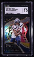 Jaxon Smith-Njigba 2023 Select Prizm Black and Gold Die Cut #259 RC (CGC 10) at PristineAuction.com