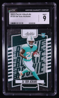 De'Von Achane 2023 Absolute #130 RC (CGC 9) at PristineAuction.com