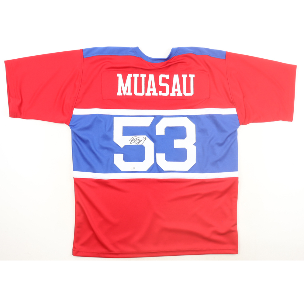Darius Muasau Signed Jersey (JSA) at PristineAuction.com