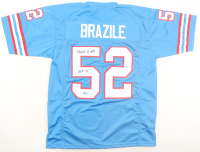 Robert Brazile Signed Jersey Inscribed "HOF 18" (Beckett) at PristineAuction.com