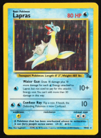Lapras 1999 Pokemon Fossil Unlimited #10 at PristineAuction.com