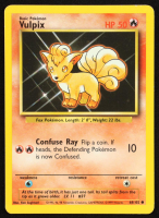 Vulpix 2000 Pokemon Base Unlimited #68 at PristineAuction.com