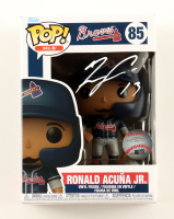 Ronald Acuna Jr. Signed Braves #85 Funko Pop! Vinyl Figure (JSA) at PristineAuction.com
