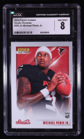 Michael Penix Jr. 2024 Panini Instant Studio Rookies #SR23 RC (CGC 8) at PristineAuction.com