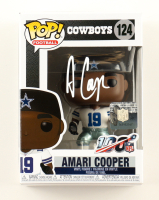 Amari Cooper Signed Cowboys #124 Funko Pop! Vinyl Figure (JSA) at PristineAuction.com
