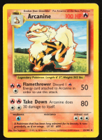 Arcanine 1999 Pokemon Base Unlimited #23 at PristineAuction.com