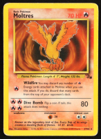 Moltres 1999 Pokemon Fossil Unlimited #27 at PristineAuction.com