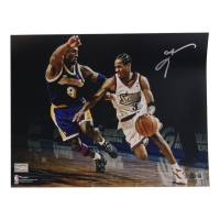 Allen Iverson Signed 76ers 11x14 Photo (Beckett) at PristineAuction.com