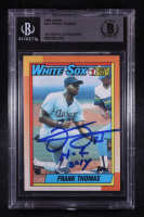 Frank Thomas Signed 1990 Topps #414 RC Inscribed "HOF 2014" (Beckett) at PristineAuction.com