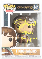 Elijah Wood Signed "The Lord of the Rings" #444 Frodo Baggins Funko Pop! Vinyl Figure Inscribed "Frodo Baggins" (Beckett) at PristineAuction.com