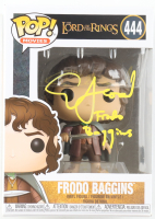 Elijah Wood Signed "The Lord of the Rings" #444 Frodo Baggins Funko Pop! Vinyl Figure Inscribed "Frodo Baggins" (Beckett) at PristineAuction.com
