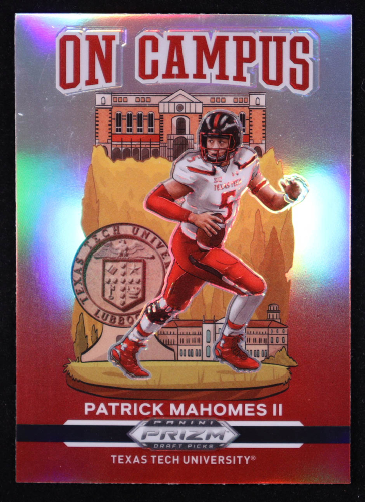Patrick Mahomes II 2021 Panini Prizm Draft Picks On Campus #21