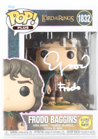 Elijah Wood Signed "The Lord of the Rings" #1832 Frodo Baggins Funko Pop! Vinyl Figure Inscribed "Frodo" (Beckett) at PristineAuction.com