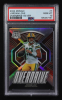 Jordan Love 2024 Panini Mosaic Overdrive Silver #7 (PSA 10) at PristineAuction.com