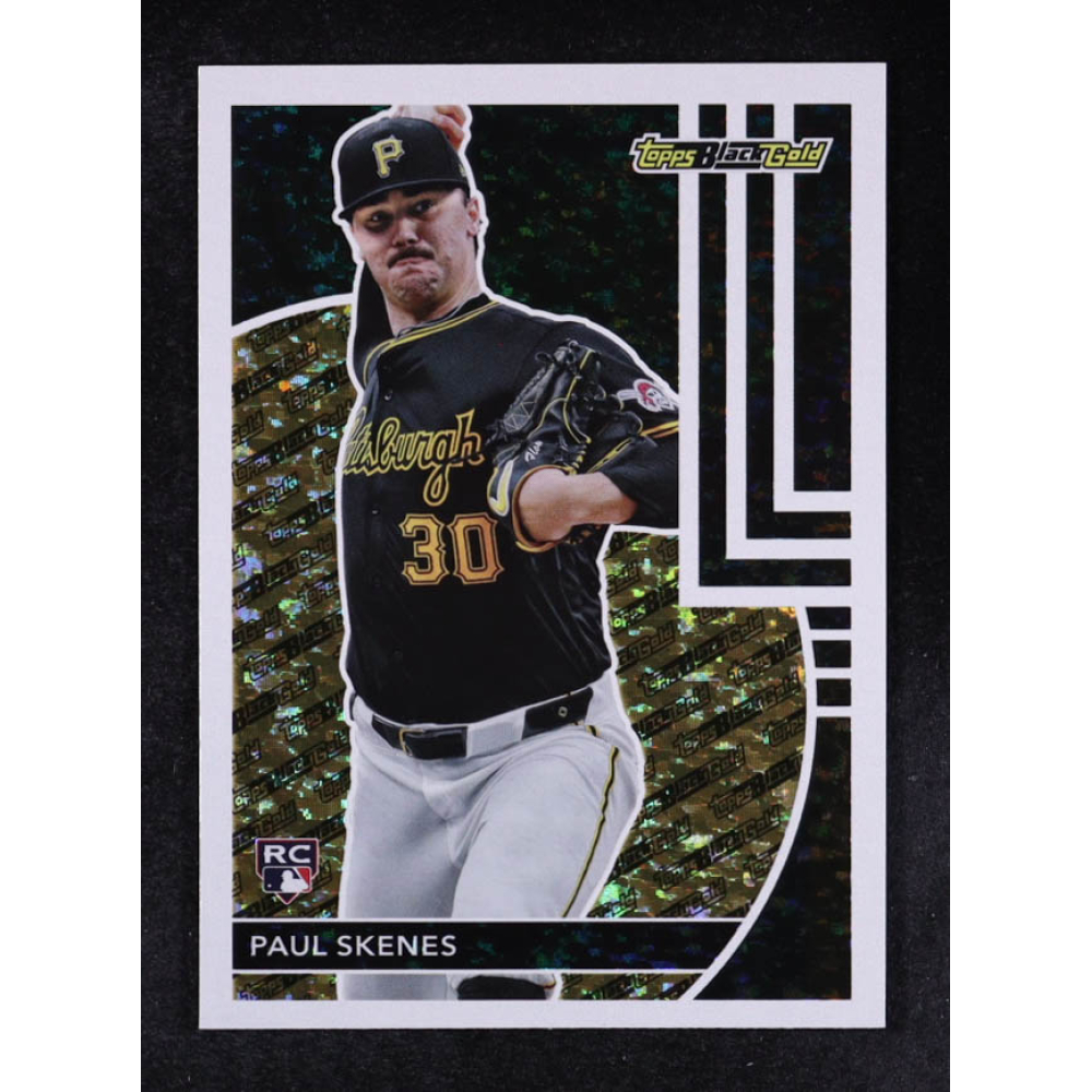 Paul Skenes 2024 Topps Update Black Gold #BG17 RC at PristineAuction.com