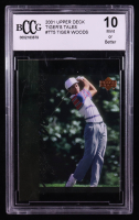 Tiger Woods 2001 Upper Deck Tiger's Tales #TT5 (BCCG 10) at PristineAuction.com