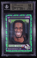 Marvin Harrison Jr. 2024 Score Halloween Rising Stars Bats #38 RC (BGS 10) at PristineAuction.com