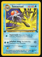 Tentacruel 1999 Pokemon Fossil Unlimited #44 at PristineAuction.com