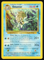 Omastar 1999 Pokemon Fossil Unlimited #40 at PristineAuction.com