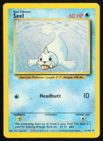 Seel 1999 Pokemon Base Unlimited #41 at PristineAuction.com