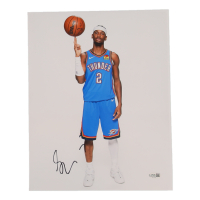Shai Gilgeous-Alexander Signed Thunder 11x14 Photo (JSA) at PristineAuction.com