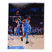 Shai Gilgeous-Alexander Signed Thunder 11x14 Photo (JSA) at PristineAuction.com