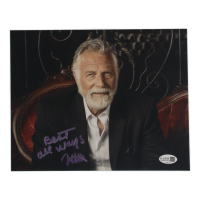 Jonathan Goldsmith Signed 8x10 Photo Inscribed "Best All Ways" (JSA) at PristineAuction.com