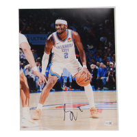 Shai Gilgeous-Alexander Signed Thunder 11x14 Photo (JSA) at PristineAuction.com
