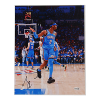 Shai Gilgeous-Alexander Signed Thunder 11x14 Photo (JSA) at PristineAuction.com