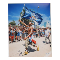 Shai Gilgeous-Alexander Signed Thunder 11x14 Photo (JSA) at PristineAuction.com