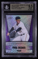 Paul Skenes 2023 Leaf Metal Special Release Rookie Silver Mojo Purple Foil Proofs #RS49 #1/1 RC (BGS 9.5) at PristineAuction.com