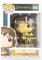Elijah Wood Signed "The Lord of the Rings" #444 Frodo Baggins Funko Pop! Vinyl Figure Inscribed "Frodo Baggins" (Beckett) at PristineAuction.com