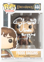 Elijah Wood Signed "The Lord of the Rings" #444 Frodo Baggins Funko Pop! Vinyl Figure Inscribed "Frodo Baggins" (Beckett) at PristineAuction.com
