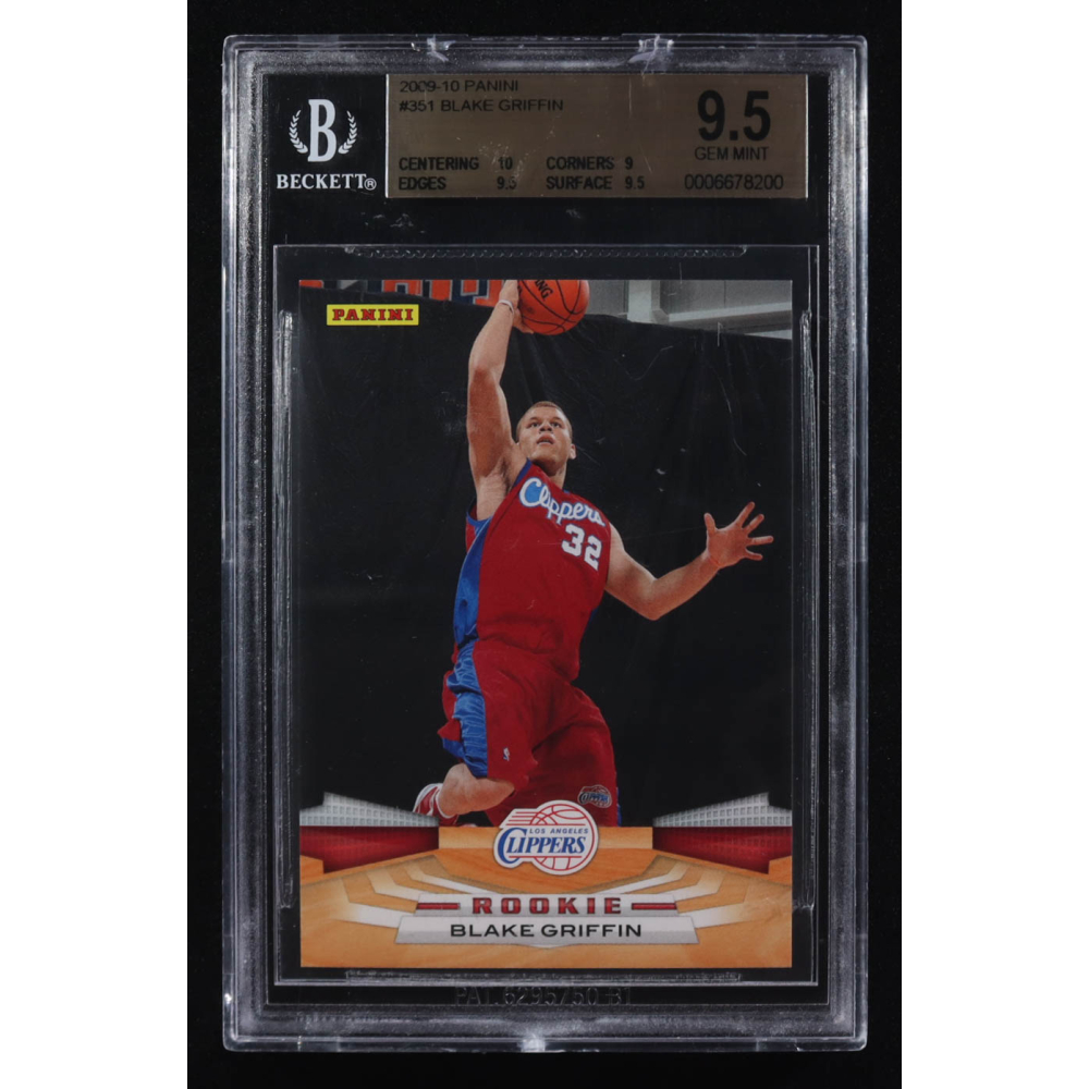 Blake Griffin 2009-10 Panini #351 RC (BGS 9.5) at PristineAuction.com