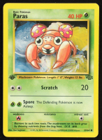 Paras 1999 Pokemon Fossil Unlimited #59 at PristineAuction.com