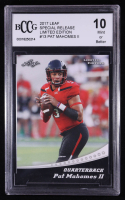 Pat Mahomes II 2017 Leaf Special Release Limited Edition #13 (BCCG 10) at PristineAuction.com