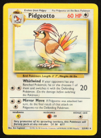 Pidgeotto 1999 Pokemon Base Unlimited #22 at PristineAuction.com
