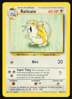 Raticate 1999 Pokemon Base Unlimited #40 at PristineAuction.com