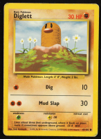 Diglett 1999 Pokemon Base Unlimited #47 at PristineAuction.com