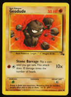 Geodude 1999 Pokemon Fossil Unlimited #47 at PristineAuction.com