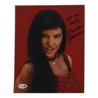 Brinke Stevens Signed "The Slumber Party Massacre" 8x10 Photo Inscribed "All My Best" (JSA) at PristineAuction.com