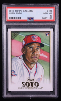 Juan Soto 2018 Topps Gallery #126 RC (PSA 10) at PristineAuction.com
