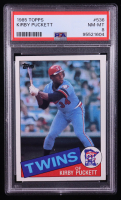 Kirby Puckett 1985 Topps #536 RC (PSA 8) at PristineAuction.com