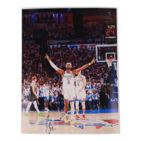 Shai Gilgeous-Alexander Signed Thunder 11x14 Photo (JSA) at PristineAuction.com