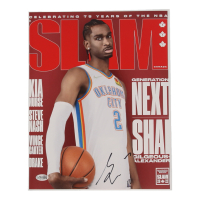 Shai Gilgeous-Alexander Signed Thunder 11x14 Photo (JSA) at PristineAuction.com