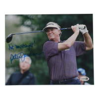 Peter Jacobsen Signed 8x10 Photo Inscribed "Hit 'em Straight!" (JSA) at PristineAuction.com