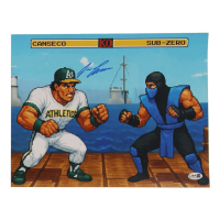 Jose Canseco Signed Athletics 11x14 Photo (JSA) at PristineAuction.com