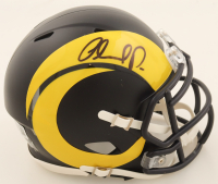 Orlando Pace Signed Rams Speed Mini Helmet (Beckett) at PristineAuction.com