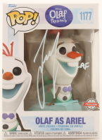 Josh Gad Signed "Disney Olaf Presents" #1177 Olaf As Ariel Funko Pop! Vinyl Figure Inscribed "-Olaf" (Beckett) at PristineAuction.com