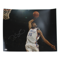 Kevin Durant Signed Thunder 16x20 Photo (JSA) at PristineAuction.com
